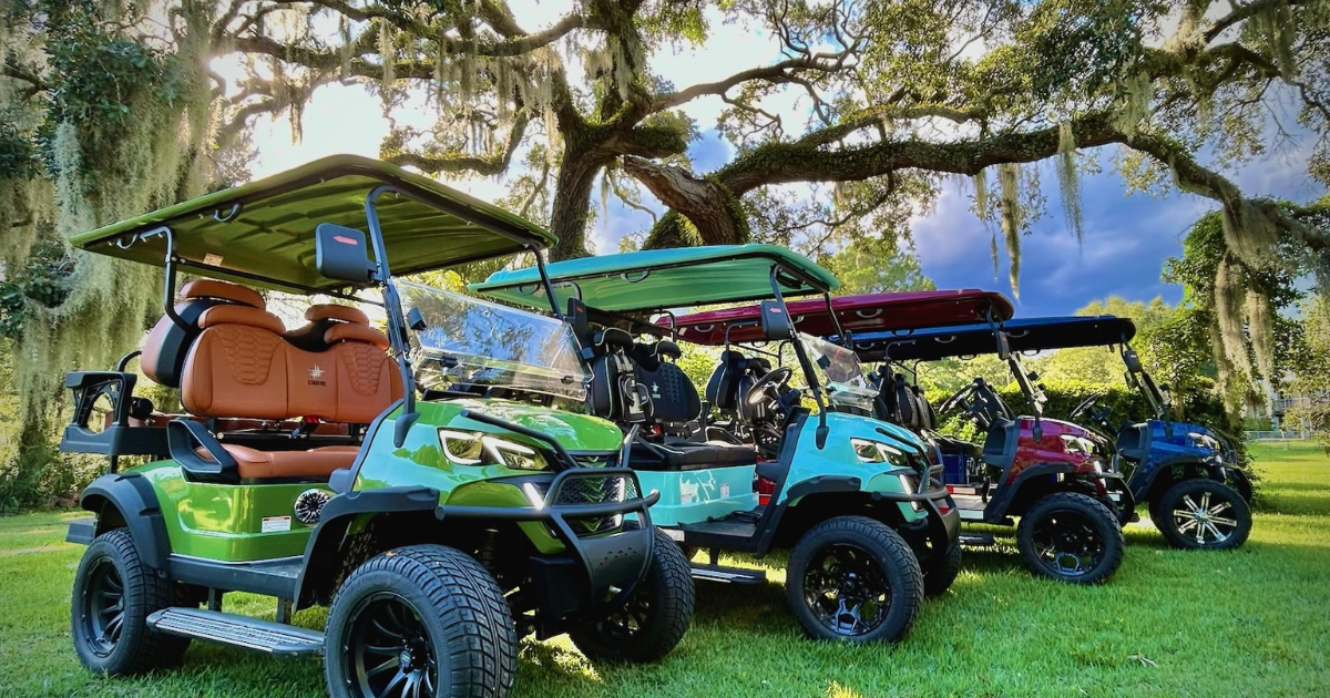 4 Seat LSV For RENT Folly Beach